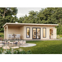 Palmako Marron Bois massif 26.7m²