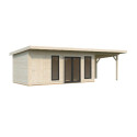 Palmako Marron Bois massif 26.7m²