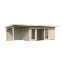 Palmako Marron Bois massif 26.7m²