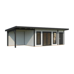 Palmako Blanc Bois massif 26.7m²