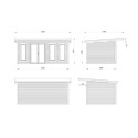 Palmako Marron Bois massif 15.9m²