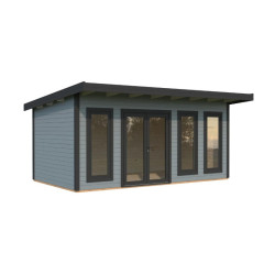 Palmako Gris Bois massif 15.9m²