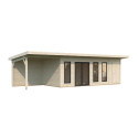 Palmako Marron Bois massif 29.2m²