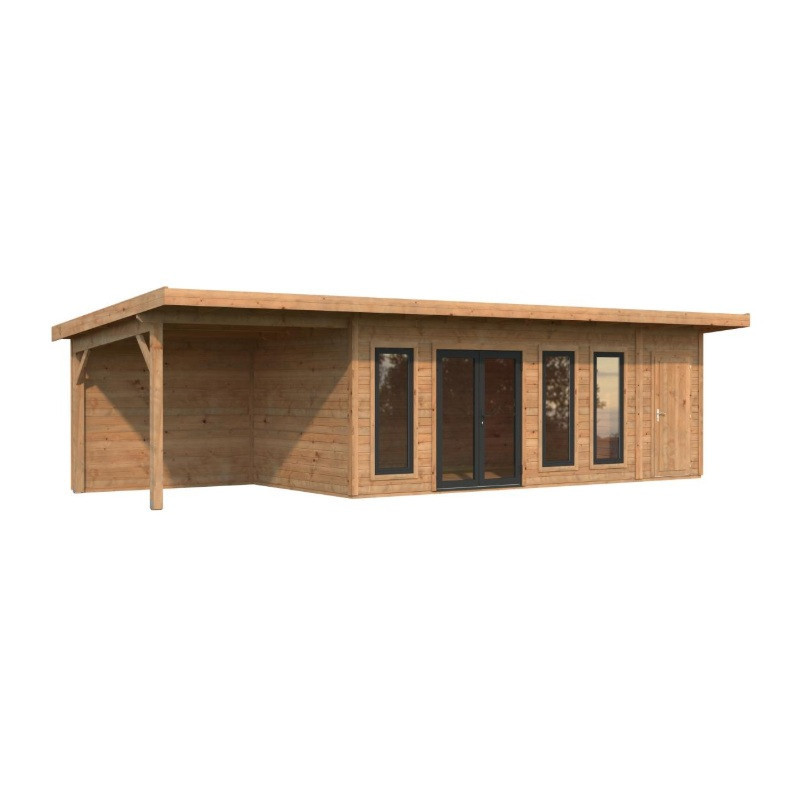Palmako Marron Bois massif 29.2m²