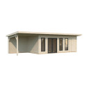 Palmako Marron Bois massif 29.2m²
