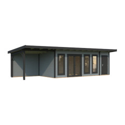 Palmako Gris Bois massif 29.2m²