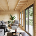 Palmako Gris Bois massif 29.2m²