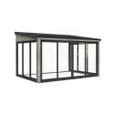 Palmako Gris Bois massif 12.5m²