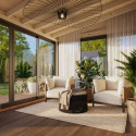 Palmako Gris Bois massif 12.5m²