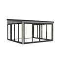 Palmako Gris Bois massif 17.64m²
