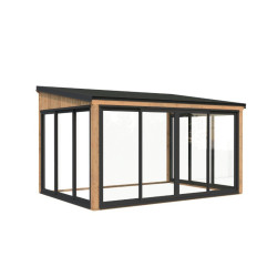 Palmako Marron Bois massif 12.5m²