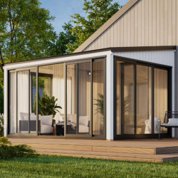 Palmako Blanc Bois massif 12.5m²