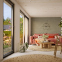 Palmako Marron Bois massif 19m²