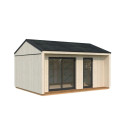 Palmako Marron Bois massif 25.2m²