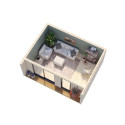Palmako Marron Bois massif 25.2m²