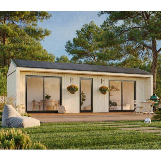 Palmako Marron Bois massif 30.6m²