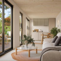 Palmako Marron Bois massif 30.6m²