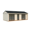 Palmako Marron Bois massif 40.5m²