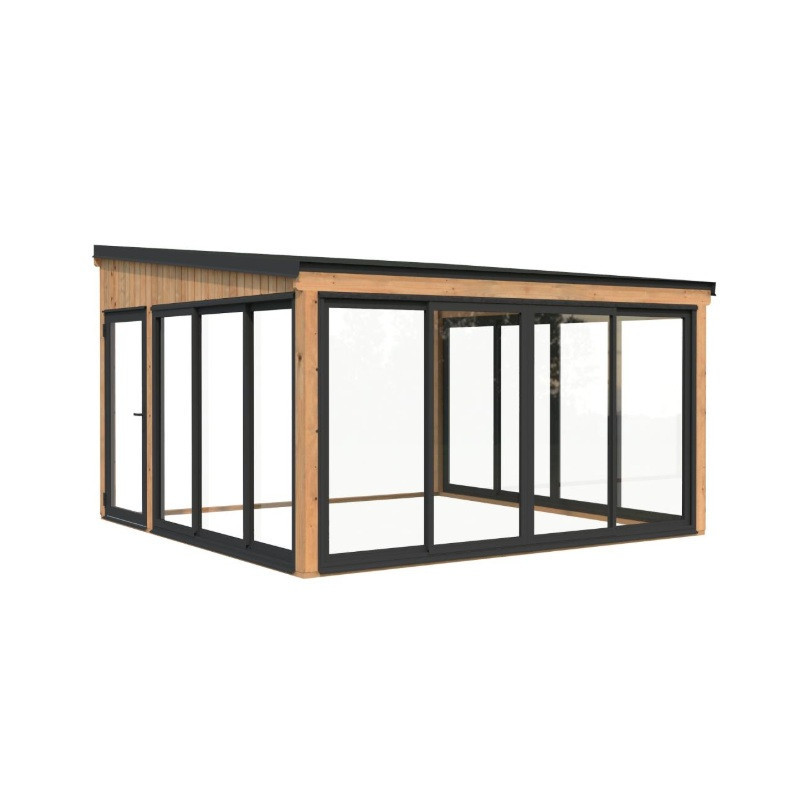 Palmako Marron Bois massif 17.64m²