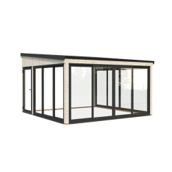 Palmako Marron Bois massif 17.64m²