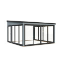 Palmako Gris Bois massif 17.64m²