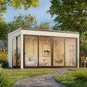 Palmako Marron Bois massif 13.4m²