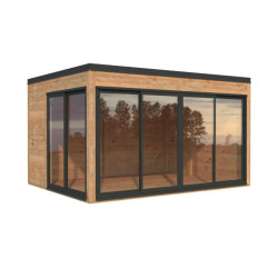 Palmako Marron Bois massif 13.4m²