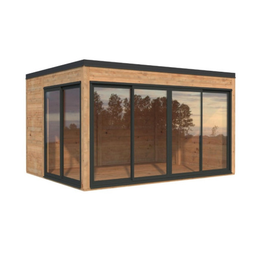 Palmako Marron Bois massif 13.4m²