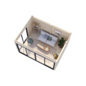 Palmako Marron Bois massif 13.4m²