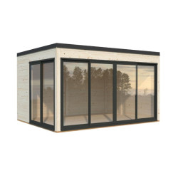 Palmako Marron Bois massif 13.4m²