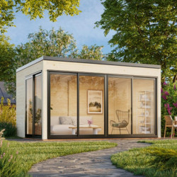 Palmako Marron Bois massif 13.4m²