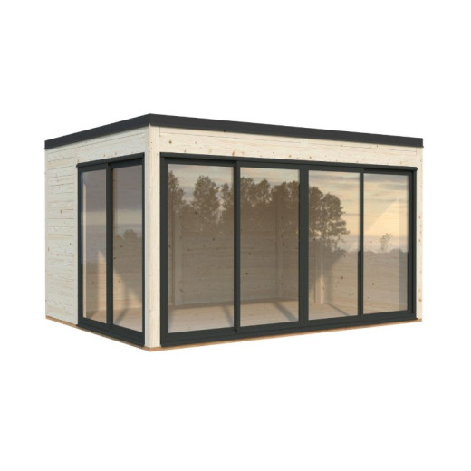 Palmako Marron Bois massif 13.4m²