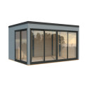 Palmako Gris Bois massif 13.4m²