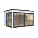 Palmako Blanc Bois massif 13.4m²