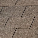 Shingles rectangulaires asphalte 3m² - Marron - Gardenas