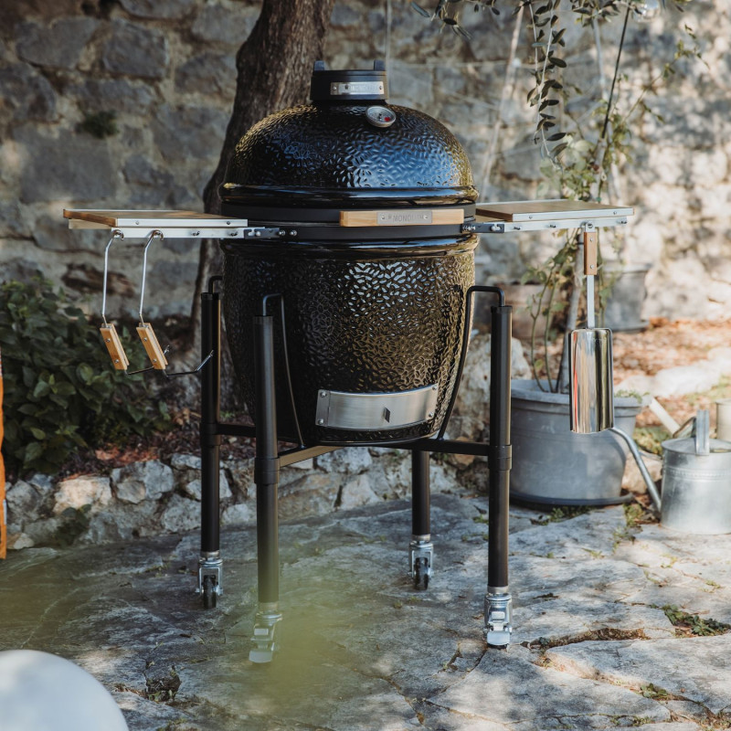 Kamado ONE.55 Noir + Chariot - Monolith BBQ