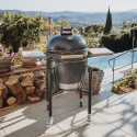 Kamado ONE.55 Noir + Chariot - Monolith BBQ