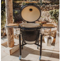 Kamado ONE.66 Noir + Chariot - Monolith BBQ