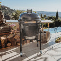 Kamado ONE.66 Noir + Chariot - Monolith BBQ