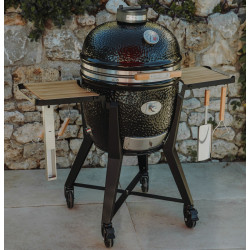 Kamado TWO.66 Noir + Chariot - Monolith BBQ