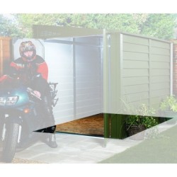 Plancher en contreplaqué pour garage à motos Trimetals