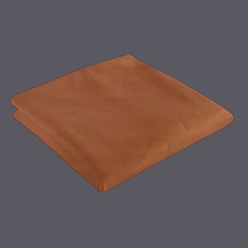 Bâche pour pergola 100% alu 12m² Habrita 140gr/m² polyester rouille