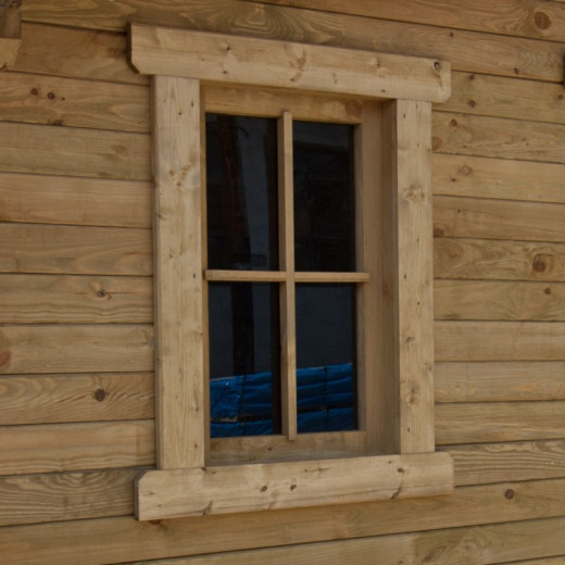 Fenêtre ouvrante tirant gauche pour Abri 40mm brut Gardy Shelter