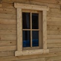 Fenêtre ouvrante en verre tirant droit -Abri 40mm brut Gardy Shelter