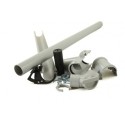 Kit gouttière en PVC avec 2 extensions - longueur 8m - ref 8389 WoodFeeling