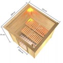 Karibu Sauna traditionnel