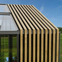 BloomCabin Serre de jardin en verre Gris 14.3m²