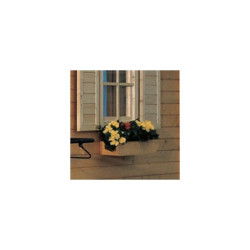 Jardinière avec garniture plastique pour abri de jardin Karibu