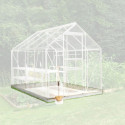 Embase pour serre de jardin 5m² Halls - Augmente stabilité et volume
