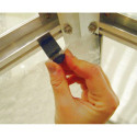 Clips de fixation sur armature de serres pour film à bulles